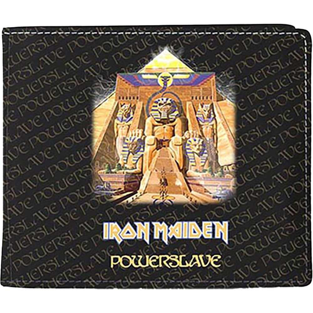 Rocksax Iron Maiden - Powerslave Wallet - Black
